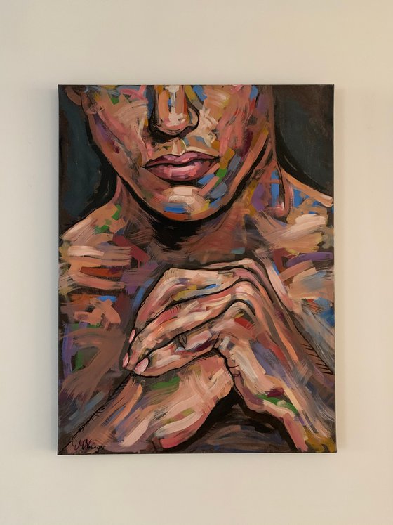 Male figure portrait