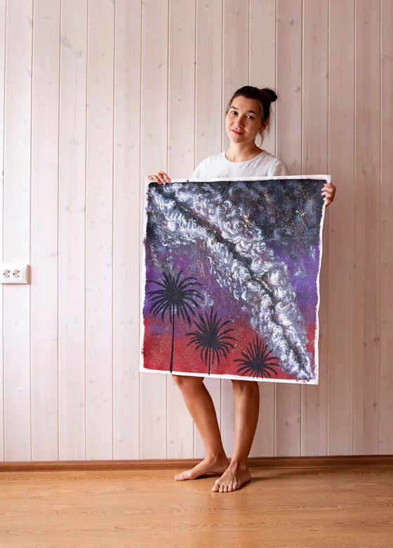 Violet dreams of the night