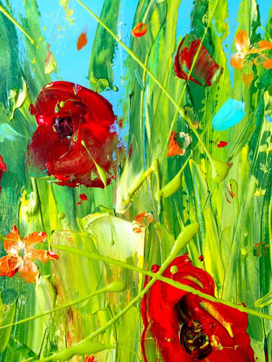 Blooming Poppies