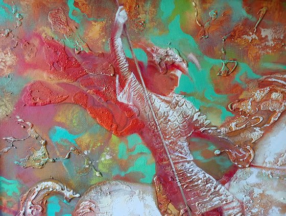 Warrior on Horseback