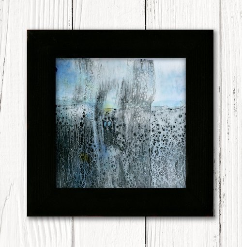 Quietude of Silence 9 - Framed Abstract Painting by Kathy Morton Stanion by Kathy Morton Stanion