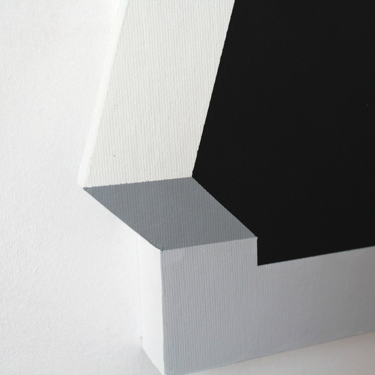 Geometric Abstract Acrylic Painting By Martin Singer, 12 X 13", 3P1B02-22, Original Artwork