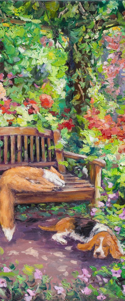 The Fox And The Hound by Kristen Olson Stone