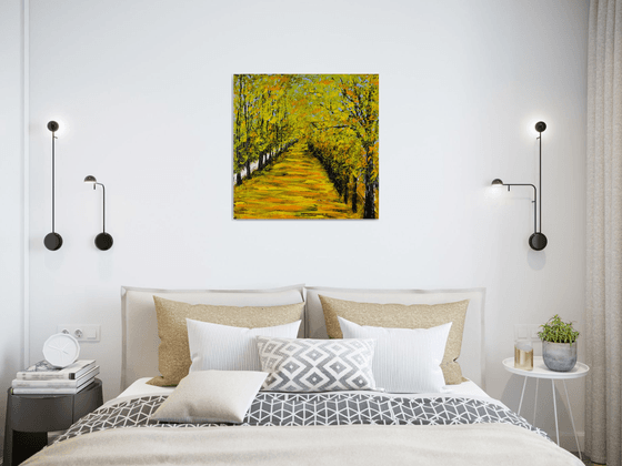 Yellow Prater in Vienna Austria