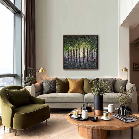 April for Two - framed