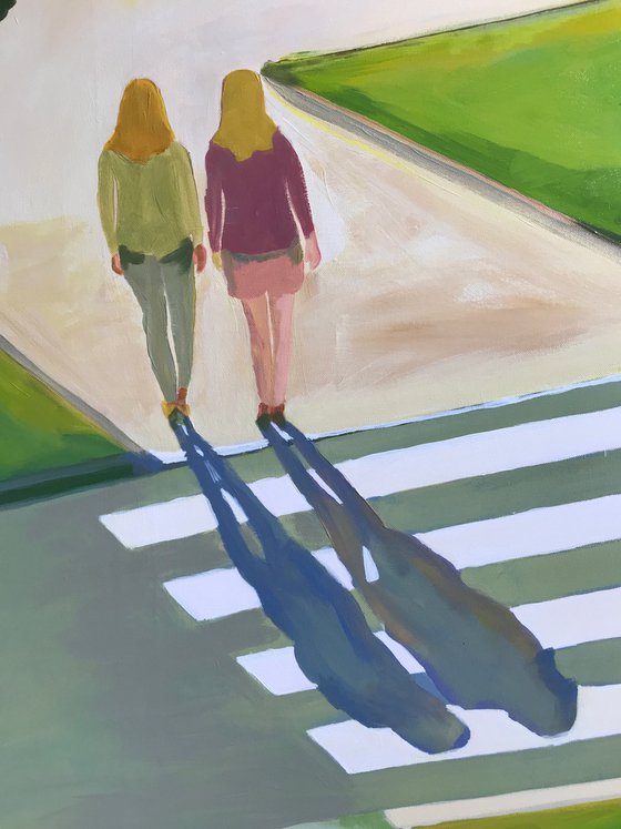 Side by side
