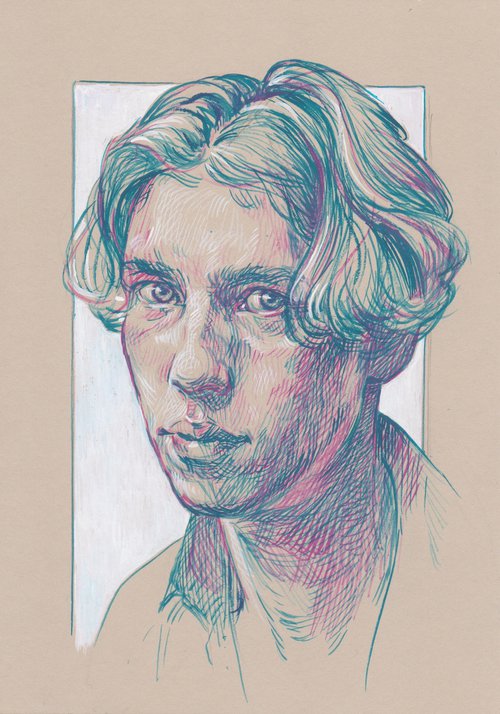 Man portrait by Katarzyna Gagol