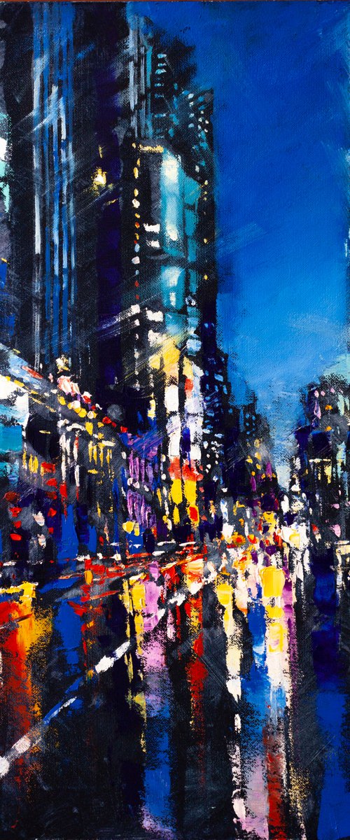 Night city by Aleksandr Neliubin