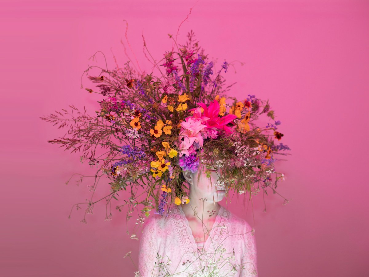 Surrealistic Portrait Photograph By Ziesook You, 30 X 20", Scent Of Texas 05032023P, Original Artwork