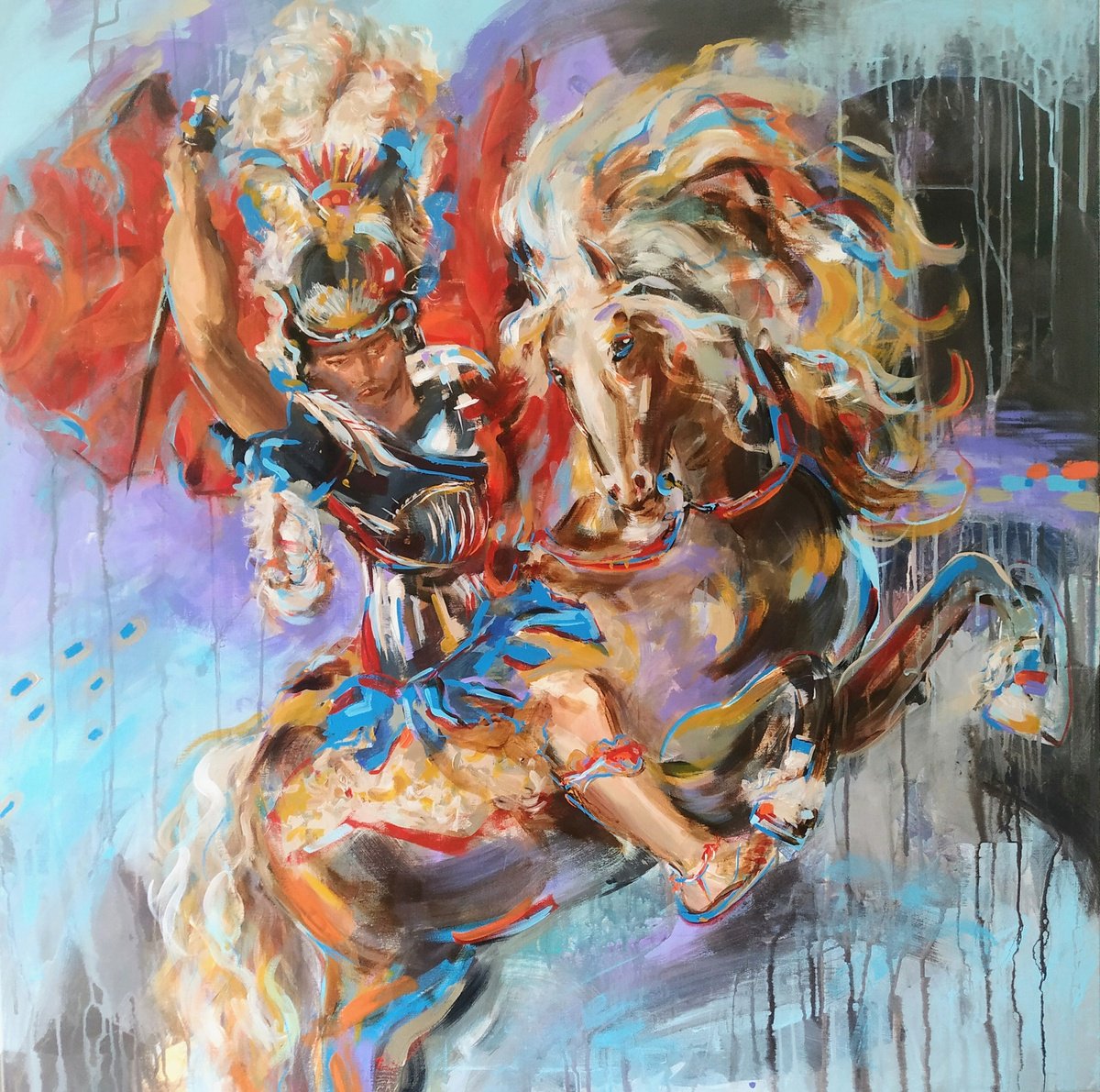 Saint George by Antigoni Tziora