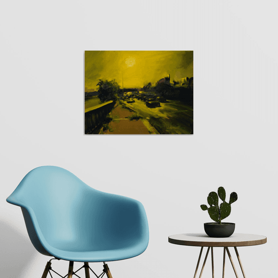 Highway exit