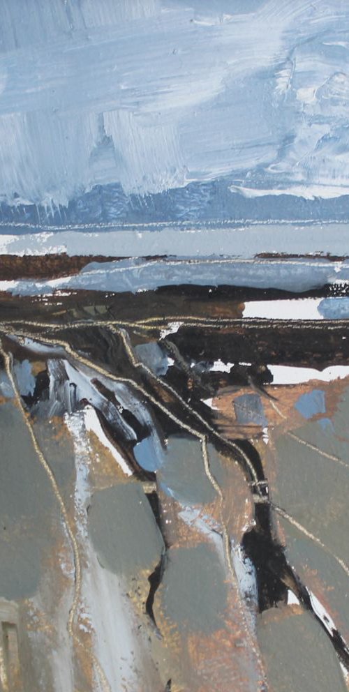 Eastbourne beach (near Holywell) by Julian Sutherland-Beatson