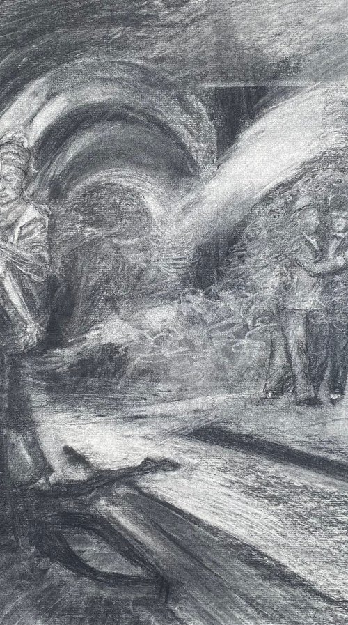 Charcoal: Tango Through the Time by Alla Semenova