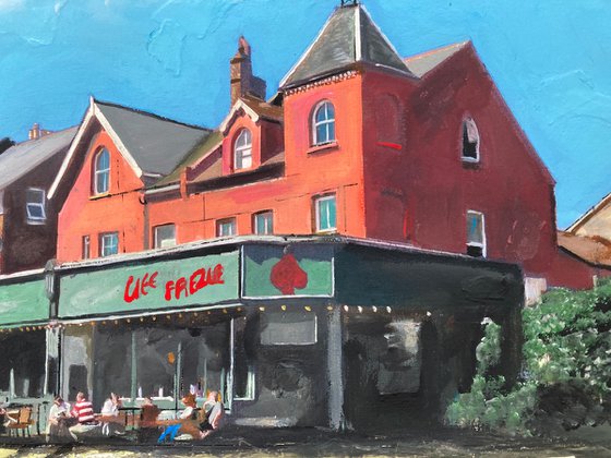 Cafe In Wimbledon, London