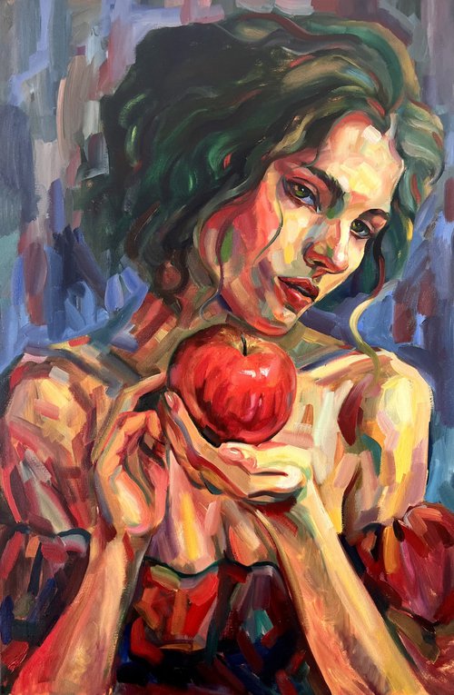 Red apple by Liubou Sas