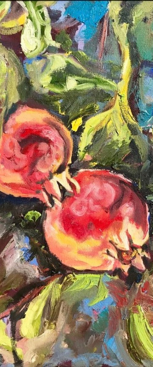 Pomegranates by Olga McNamara BiennaleArtist