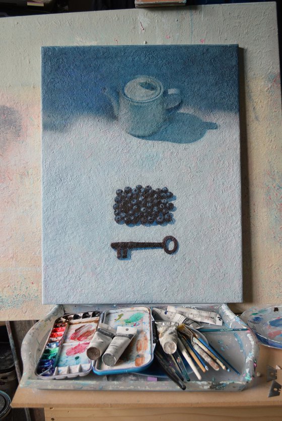 The Teapot, Blueberries and the Key.