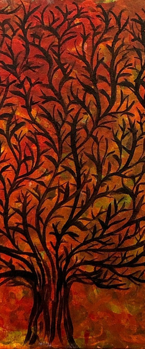 Abstract Tree CZ17014 by Carol Zsolt