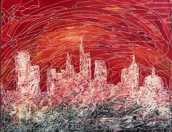 Abstract Cityscape CZ18035