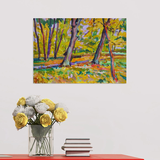 Plein air 20-10-2018 (autumn park)