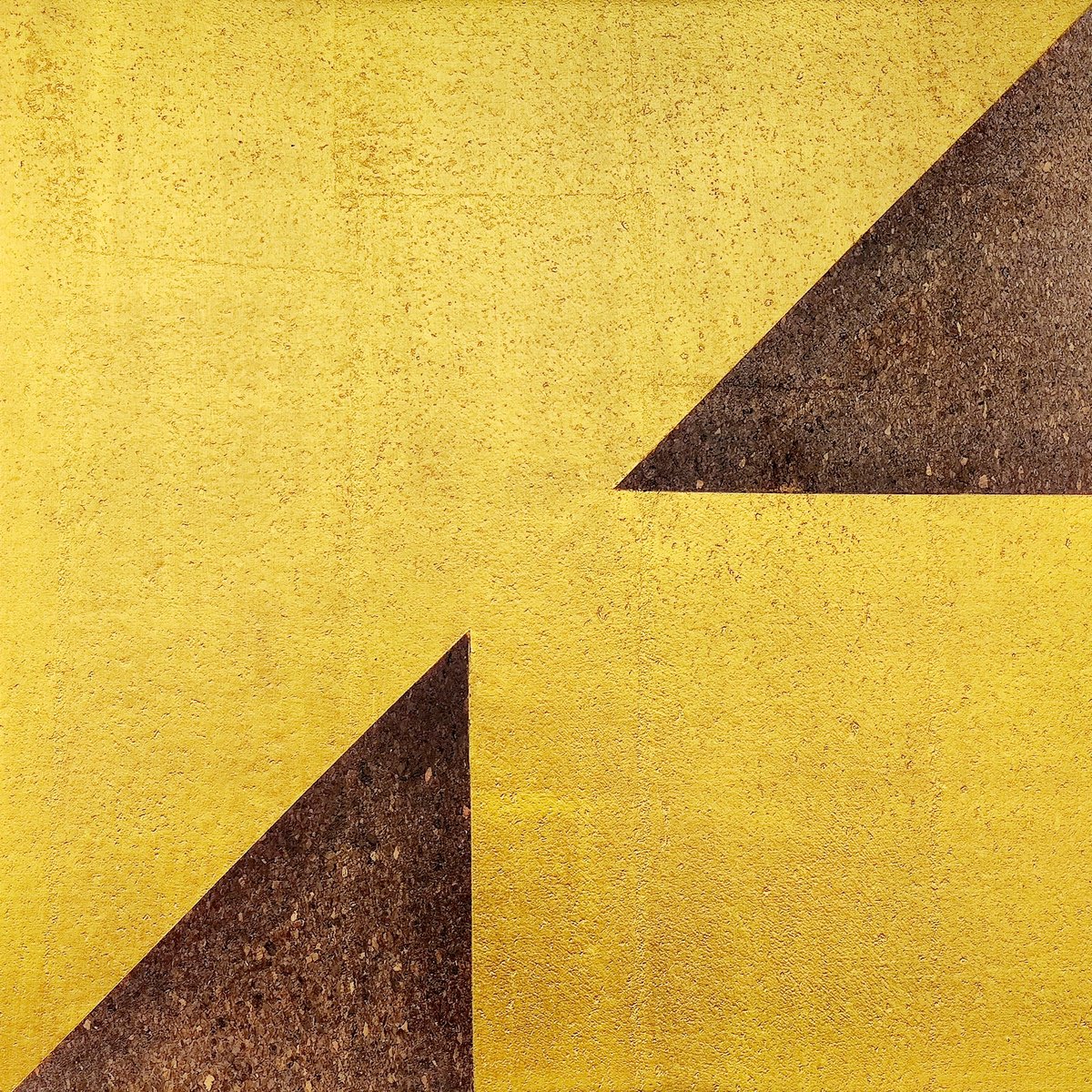 Abstract Acrylic Painting By Carla Sa Fernandes, 24 X 24, Undercover Cork No. 14, Original Artwork