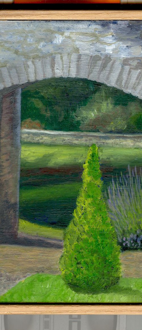 Aberglasney Arches 1 by Carole King