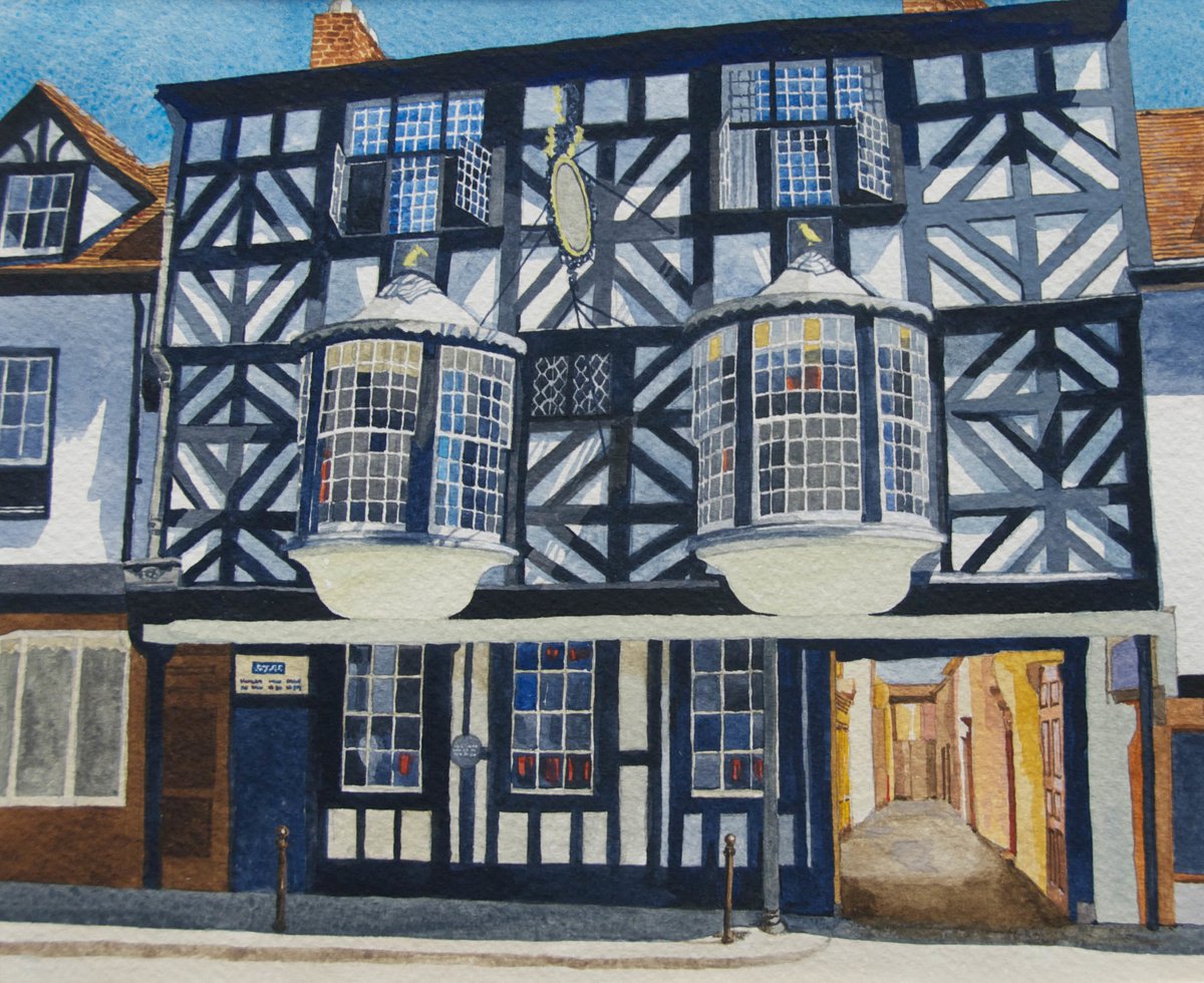 The Angel Inn, Ludlow by Sue Cook