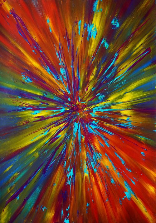 Big Bright Star Nukleuz Burst 05 by Richard Vloemans