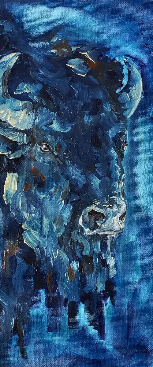 Blue Studies by Katrina Case