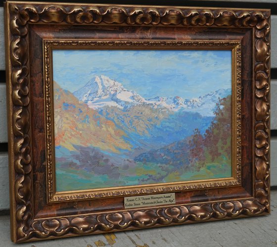 Morteratsch Glacier. Alps