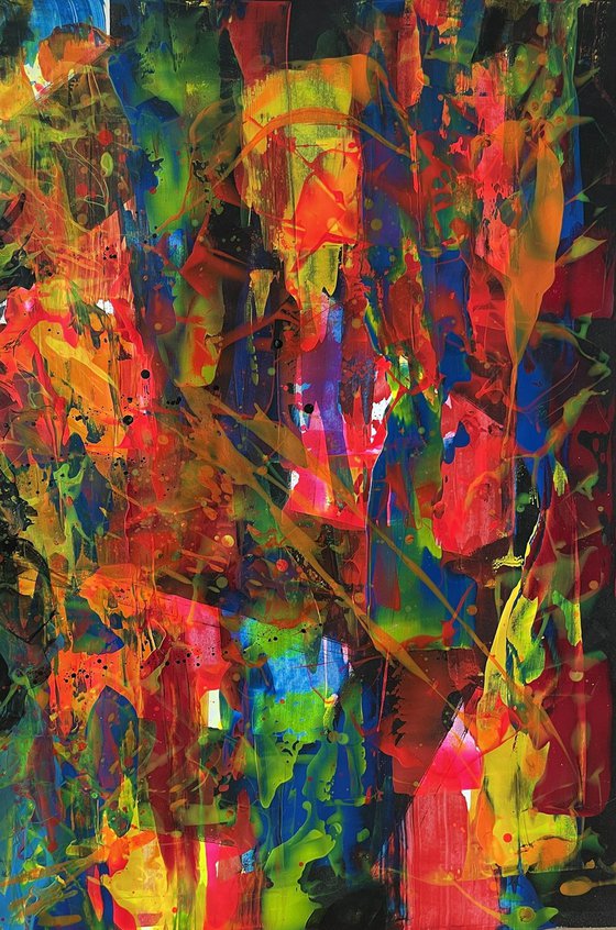 A Journey Through Color - Triptych