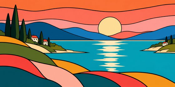 Mediterranean Landscape #41