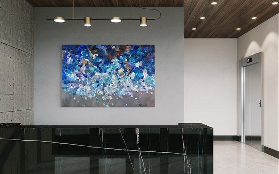 'Oceanum irides II' - 72x48"