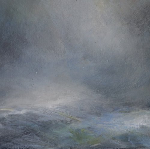 Port Isaac February by Jane Elizabeth Cullum