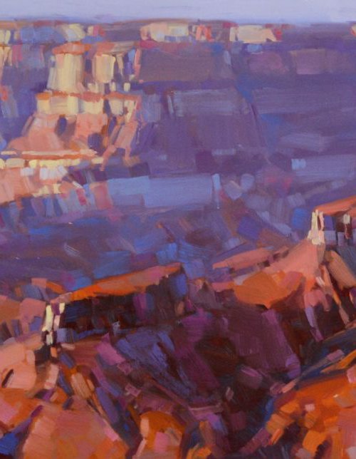 Grand Canyon Arizona Original large painting on canvas Painting in handmade by Vahe Yeremyan