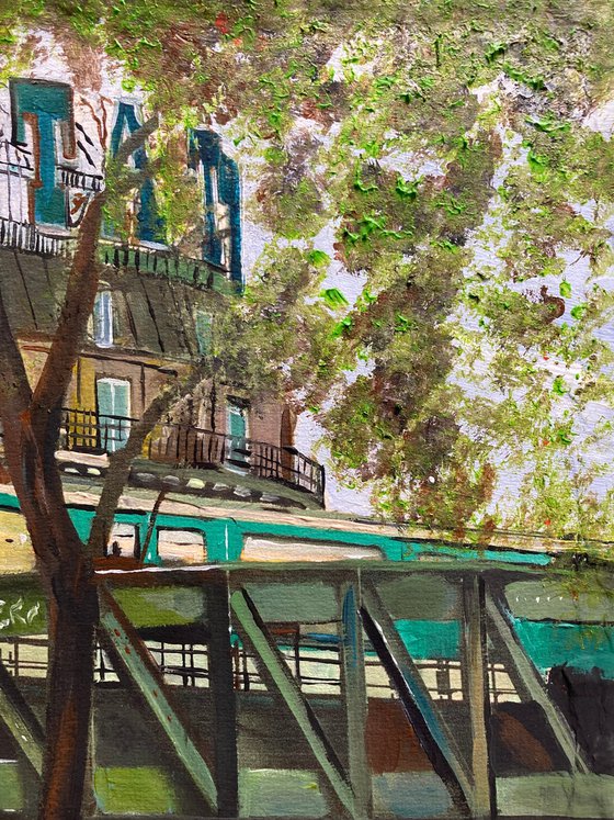 A Busy Morning In Paris, France