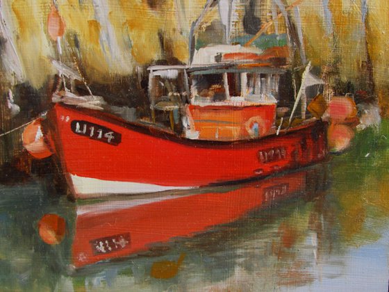 Red Boat, Whitstable Harbour