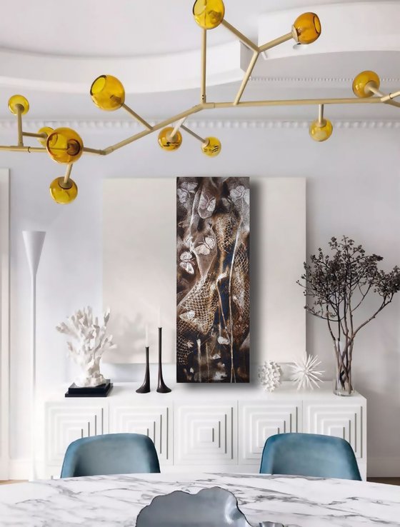 Set of 4 works: "Le 4 terre"