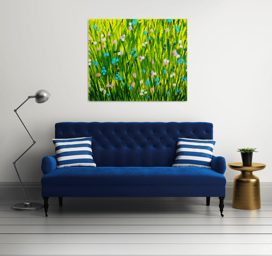 Cornflower Meadow II