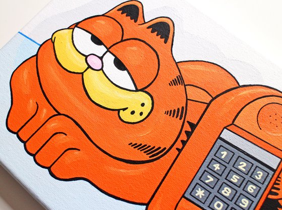 Garfield Phone Pop Art