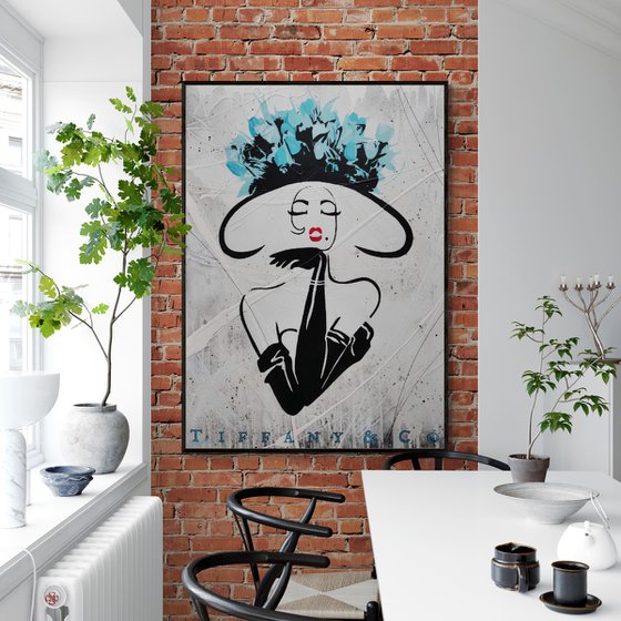 Raw Sass 140cm x 100cm Textured Urban Pop Art