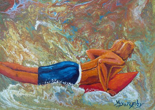 Surfer by Dunphy Fine Art
