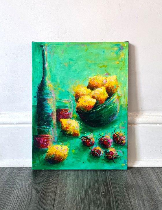 Wine, Lemons and Tomatoes