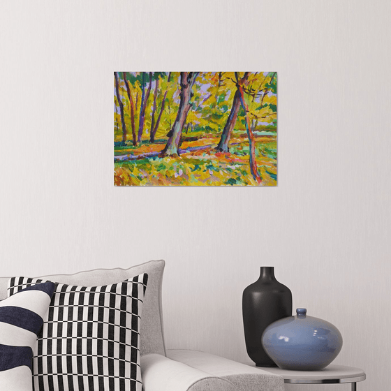 Plein air 20-10-2018 (autumn park)