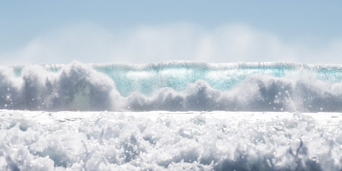 Photorealistic Landscape Photograph By Andrew Lever, 60 X 30, Translucent, Original Artwork