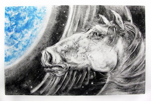Pegasus and Planet by John Sharp