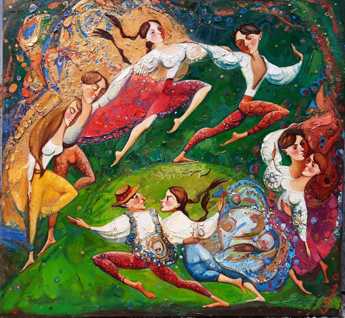 Dance of the Spring by Oksana Zbrutska