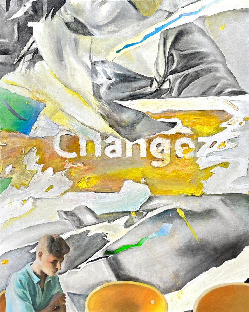Changez 80 x 100 cm. by MOUSSIN IRJAN