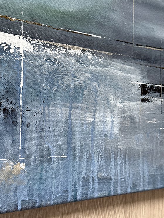 Aligned Stillness Diptych