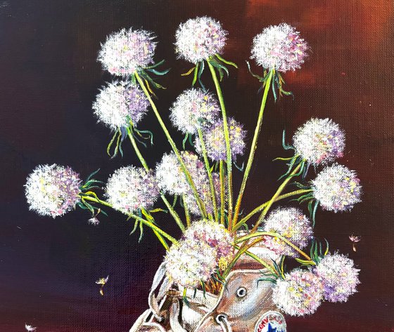 Dandelion bouquet